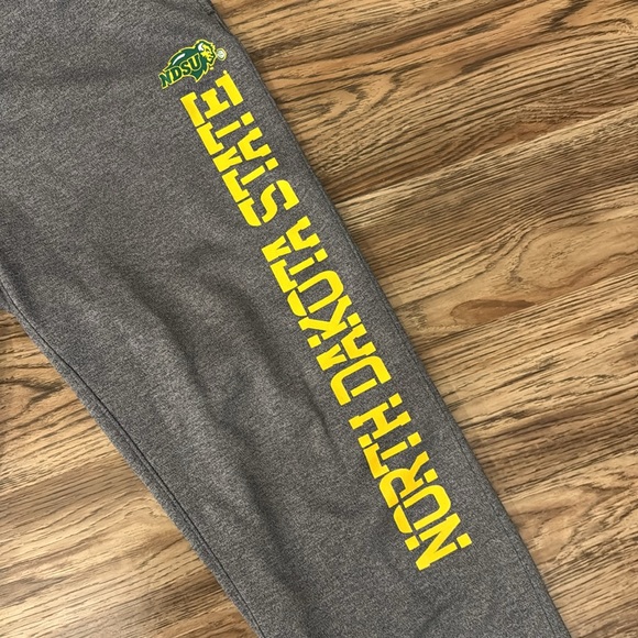 LIKE NEW! Mens Under Armour NDSU sweatpants- size Large - Picture 2 of 6